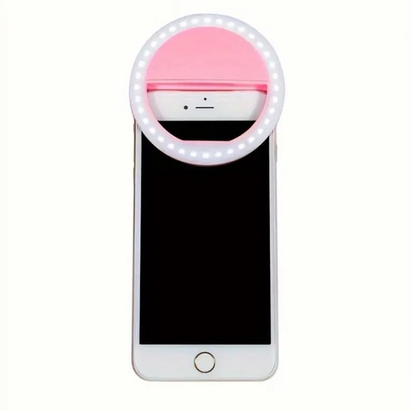 High-Quality LED Selfie Ring Light - Battery Rechargeable- NIB - Picture 1 of 9